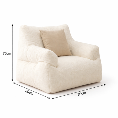 Pouf fauteuil salon