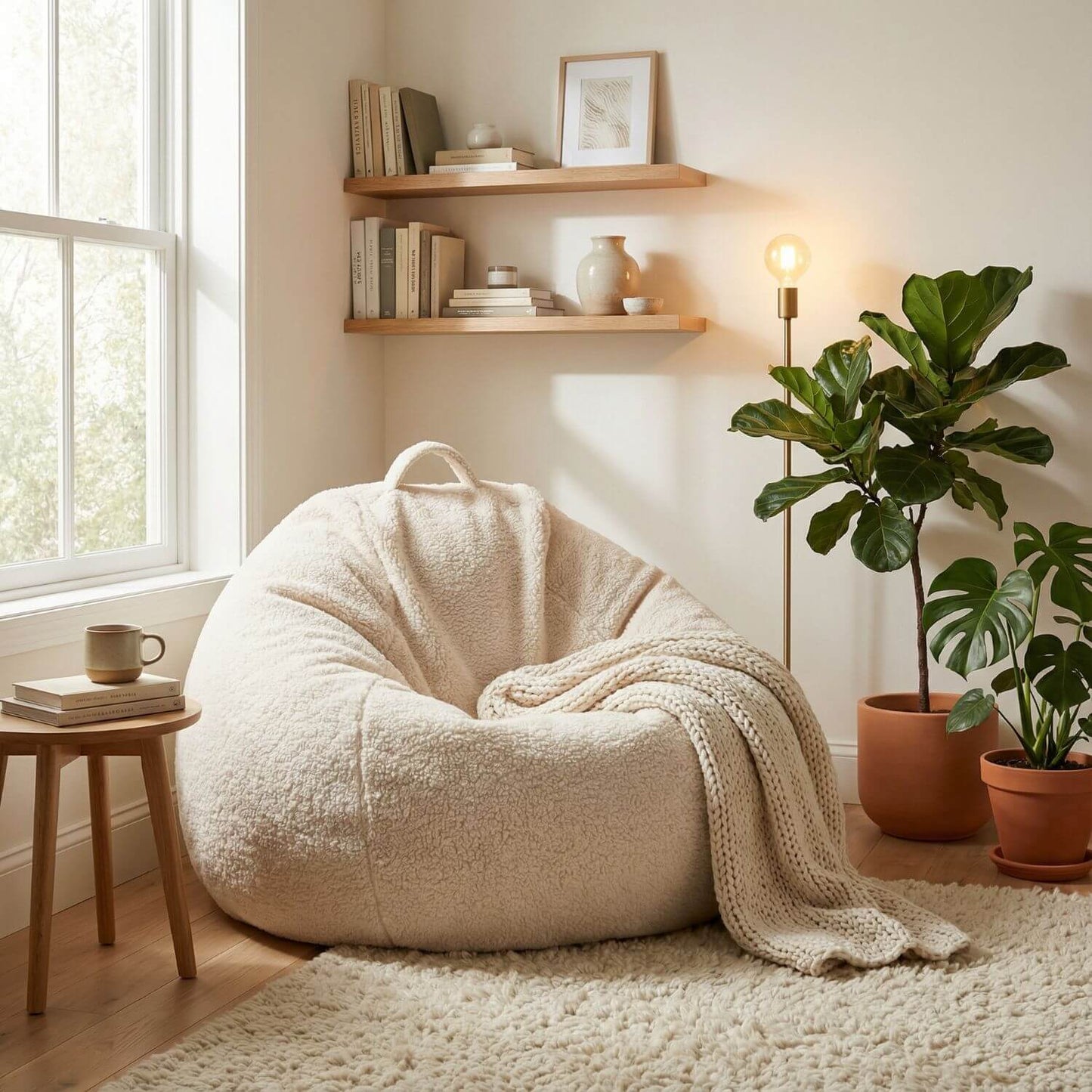 Pouf poire doux